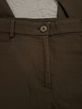 LOFT Black Women's Straight Leg Trousers